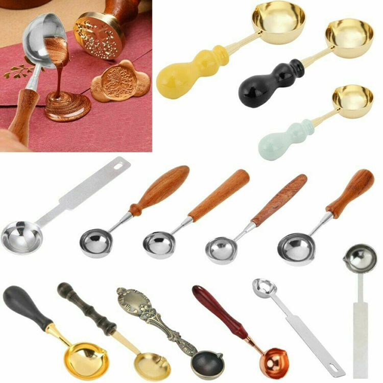 Sealing Accessories - Small Vintage Sealing Wax Melting Spoon